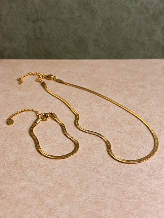 Snake Set | Necklace and Bracelet